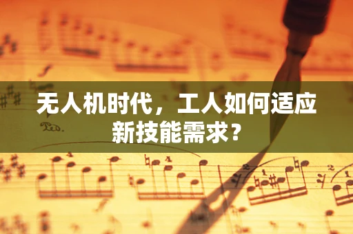 无人机时代，工人如何适应新技能需求？