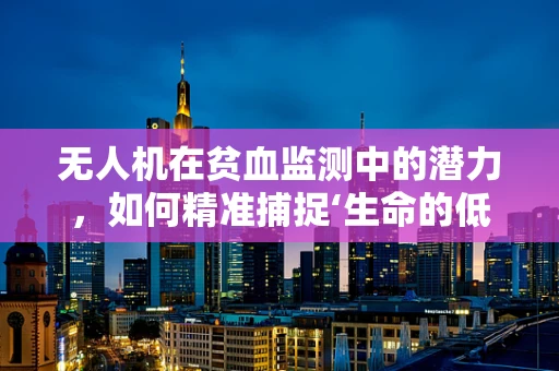 无人机在贫血监测中的潜力，如何精准捕捉‘生命的低氧’？