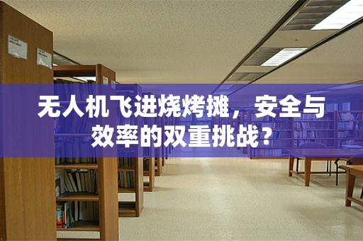 无人机飞进烧烤摊，安全与效率的双重挑战？