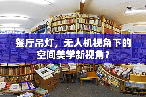 餐厅吊灯，无人机视角下的空间美学新视角？