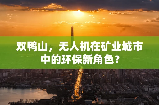 双鸭山，无人机在矿业城市中的环保新角色？