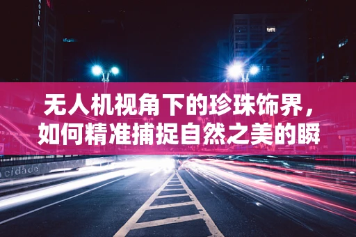 无人机视角下的珍珠饰界，如何精准捕捉自然之美的瞬间？
