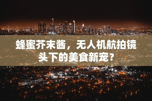 蜂蜜芥末酱，无人机航拍镜头下的美食新宠？