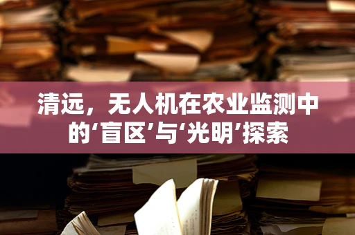 清远，无人机在农业监测中的‘盲区’与‘光明’探索
